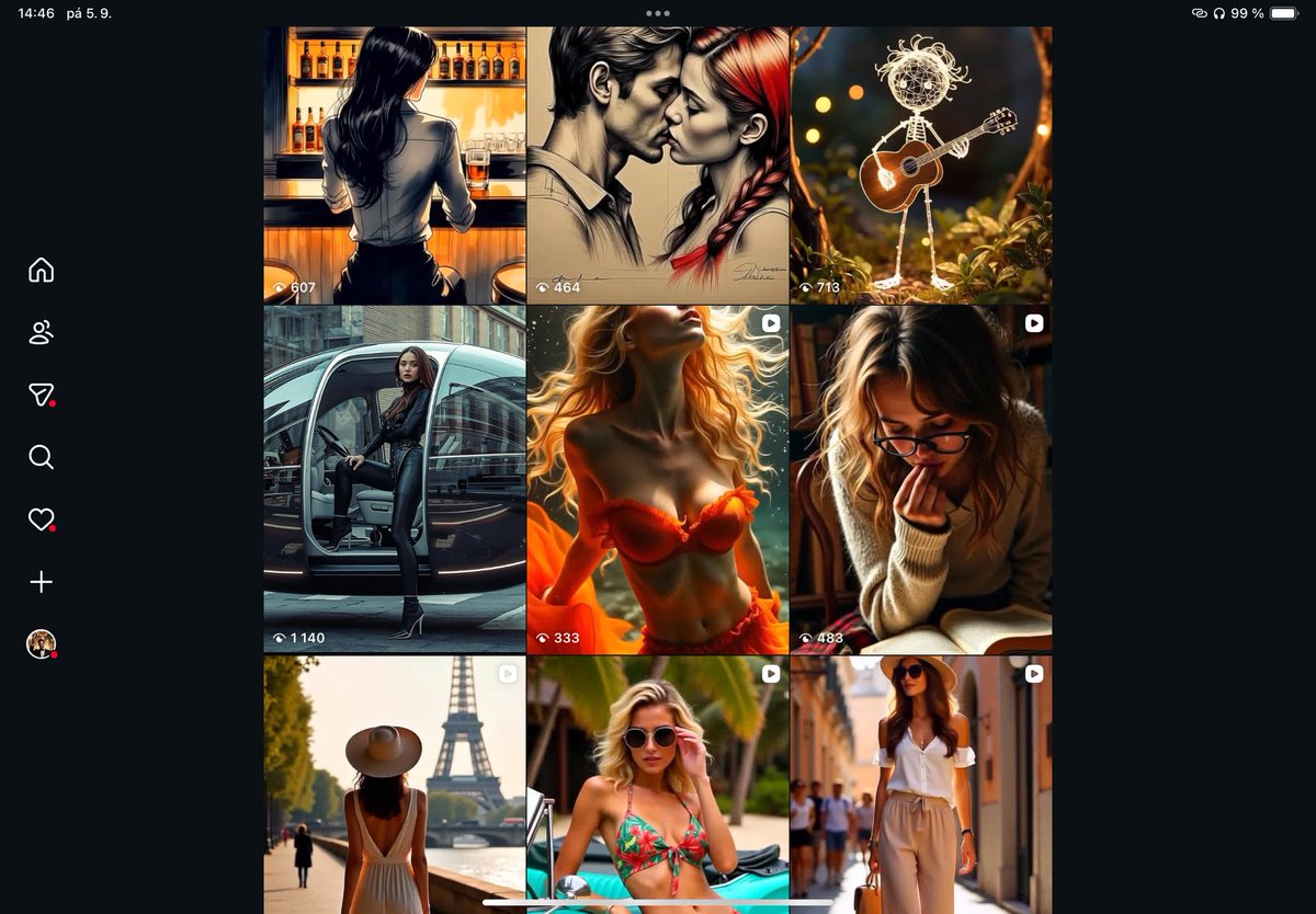 radomir_ov's tweet image. Shoutout to Instagram for finally discovering the iPad in 2025. Better late than never 😅 Looks great though 👏

#instagram #iPad #AppUpdate