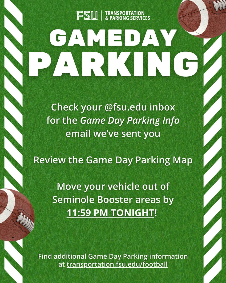 FSU Transportation tweet media