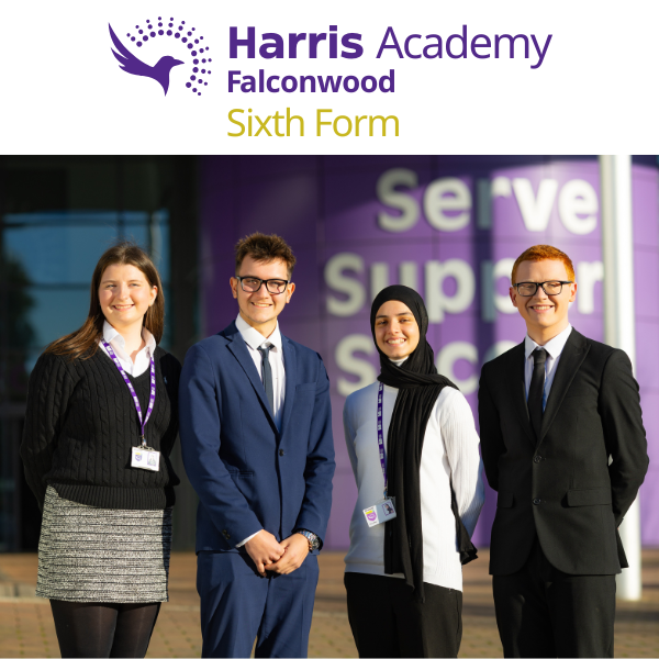 Sixth Form Open Evening Thursday 2nd October 4:30pm-7:00pm. Please come along to experience our inclusive and exceptional Sixth Form, where every student can thrive academically, socially and personally.  #serve #support #succcess harrisfalconwood.org.uk/1895/open-even…