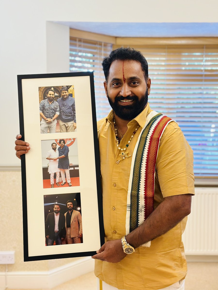 lordshivom's tweet image. Special people hold a special place!

My all-time favs, demigods, and role models now in my new office room 🥺😍

Love you all @KChiruTweets @PawanKalyan @AlwaysRamCharan ❤️‍🔥

#JaiChiranjeeva 🧿🪬

@TheBeast_619 used your RC edit in the frame 🤗