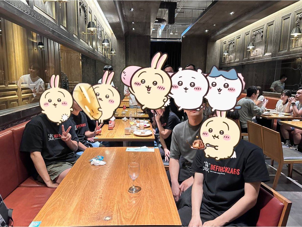 DeFiHackLabs's white hats shared their latest research and enjoyed a wonderful lunch together.