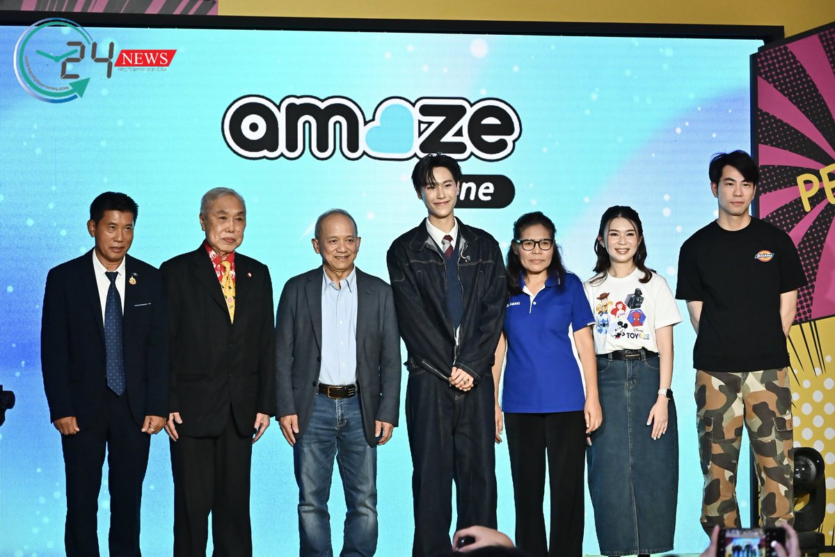 _24News_'s tweet photo. จูเนียร์ ปณชัย ร่วมถ่ายภาพ ในงาน ‘Disney Toy Expo Thailand 2025’
#AmazeOneXJunniorrs #DTX2025 #AsakiXjunniorrs #junniorrs
#จูเนียร์ปณชัย #AmazeOne #AmazeOnebyAsaki #DisneyXAmazeOne https://t.co/ce7CW8agbv