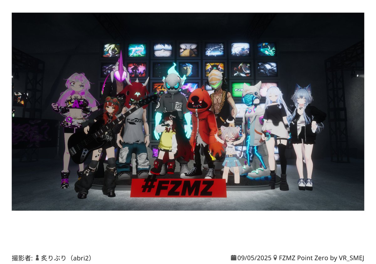 shachi_hokohoko's tweet photo. #FZMZ のVRライブ初参戦!
VRだから味わえる臨場感MAXでとても楽しかった〜〜!
#DEEPDAWN #Netaverse https://t.co/e2Fllokm9w