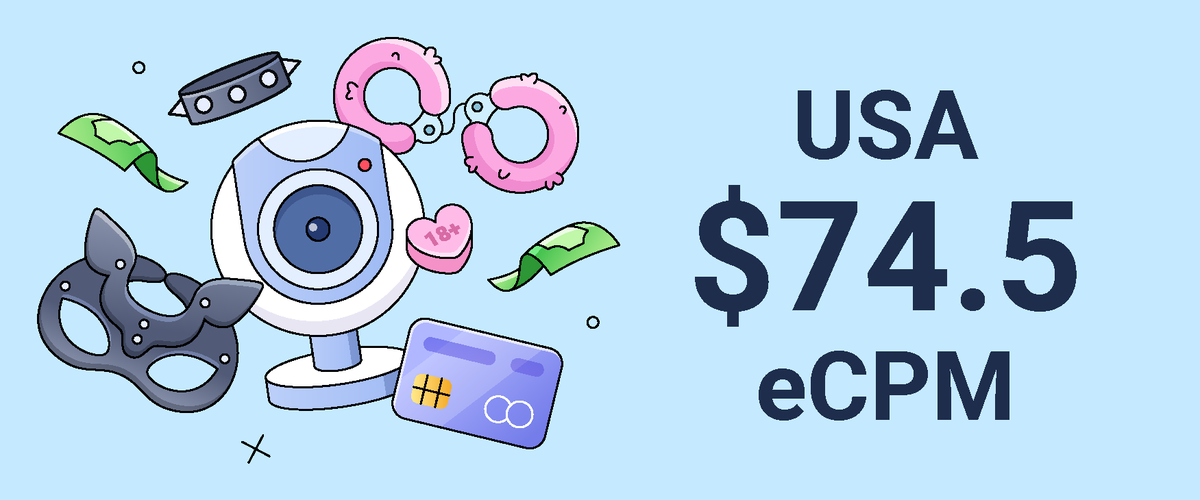 lospollos_team's tweet image. USA leads the Cams vertical eCPM ranking with $74.5!
See the full TOP-20 countries + key insights for affiliates 👉v.gd/SspPsQ

#AffiliateMarketing #eCPM #Cams