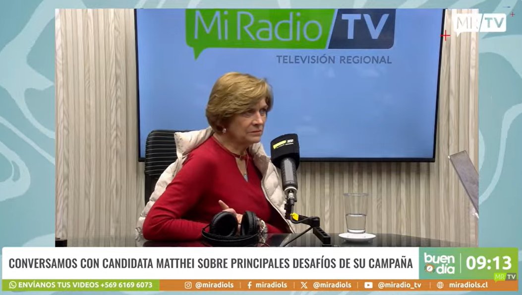 🎙️Candidata <a href="/evelynmatthei/">Evelyn Matthei</a>: "si a Dominga de todos modos, a Dominga le han dado el permiso a todas las partes donde le corresponde, pero este gobierno tiene la obsesion de cerrarle las puertas (...) hoy una gran minera tiene que trabajar con comunidades, el empleo que traería"