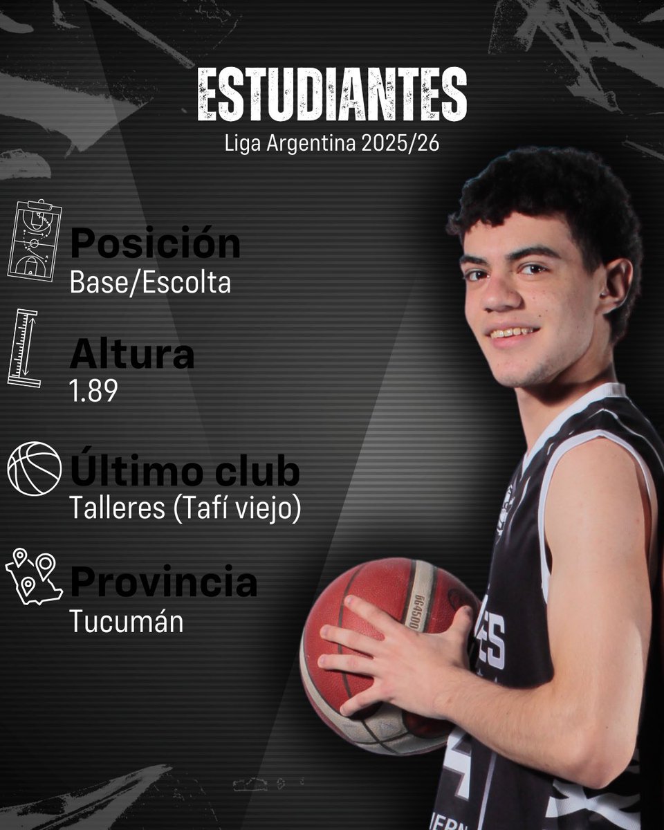 RETORNO

📝 Confirmamos el regreso de Mariano Gallo Torres para la 2025/26 de la Liga Argentina.

💥 Versatilidad y compromiso. 

💪 ¡Con todo Mariano!⚫⚪

#VamosLaCebra #LigaArgentina #Estudiantes #Tucuman