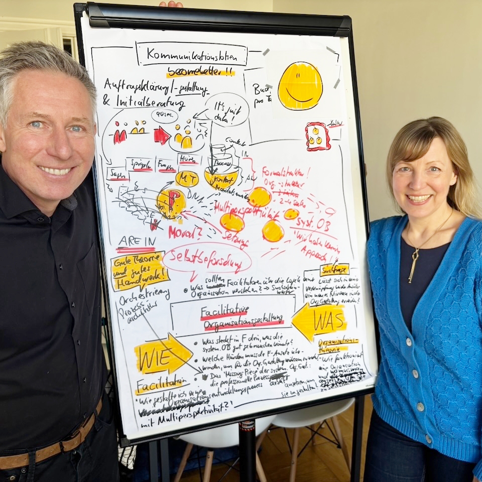 Gute, belastbare Organisationstheorie ist für Facilitator unerlässlich, wenn Facilitation nicht nur "Meeting-Facilitation" bedeuten soll. Christina bringt über 25 Jahre systemische Organisationstheorie mit. mailchi.mp/kommunikations…