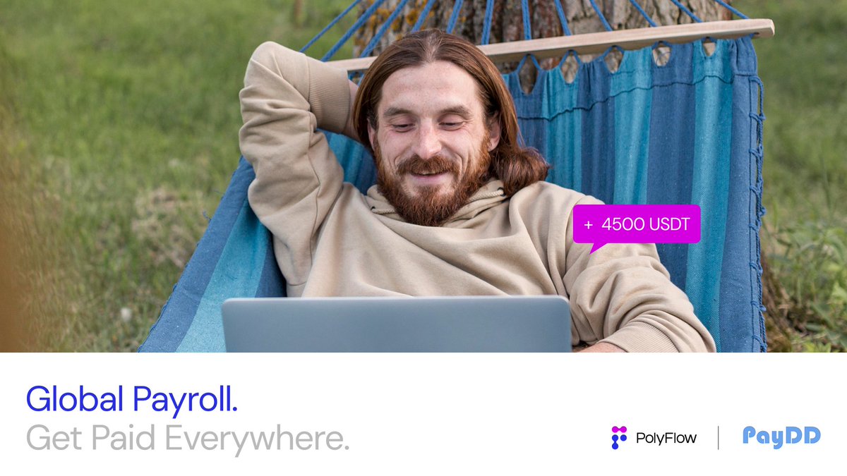 Polyflow_PayFi's tweet image. 💳 𝗣𝗮𝘆𝗿𝗼𝗹𝗹 𝗶𝗻 𝗪𝗲𝗯𝟯 𝗶𝘀 𝗻𝗼 𝗹𝗼𝗻𝗴𝗲𝗿 𝗮 𝗱𝗿𝗲𝗮𝗺 — 𝗶𝘁’𝘀 𝗹𝗶𝘃𝗲.
That’s what happens when #PolyFlow meets @PayDD_Official:
💼 𝗦𝘁𝗮𝗯𝗹𝗲𝗰𝗼𝗶𝗻 𝘀𝗮𝗹𝗮𝗿𝗶𝗲𝘀 → 𝗧+𝟬 𝗳𝗶𝗮𝘁 𝘀𝗲𝘁𝘁𝗹𝗲𝗺𝗲𝗻𝘁
🏦 𝗕𝗮𝗻𝗸-𝗿𝗲𝗰𝗼𝗴𝗻𝗶𝘇𝗲𝗱 𝗽𝗮𝘆𝗿𝗼𝗹𝗹 for…