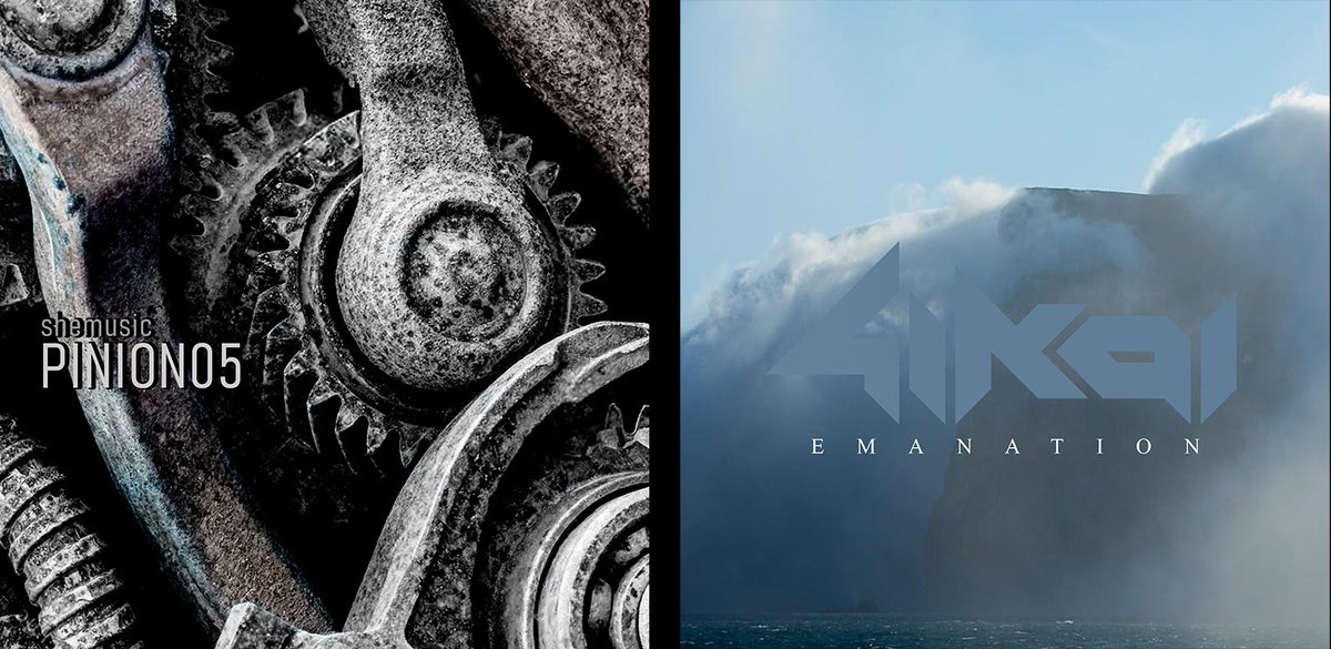 Got 2 new releases on Bandcamp!🎵
"she - Pinion05" is part of a new concept LP, building a machine, song by song in layers⚙️
and a special bonus release "4ikai - Emanation" for bandcamp friday!
Enjoy the music &amp; thank you for your support!💙

sheofficial.bandcamp.com