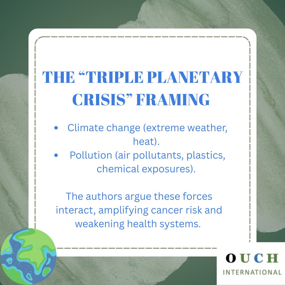 Oncology Advocates United for Climate and Health tweet media