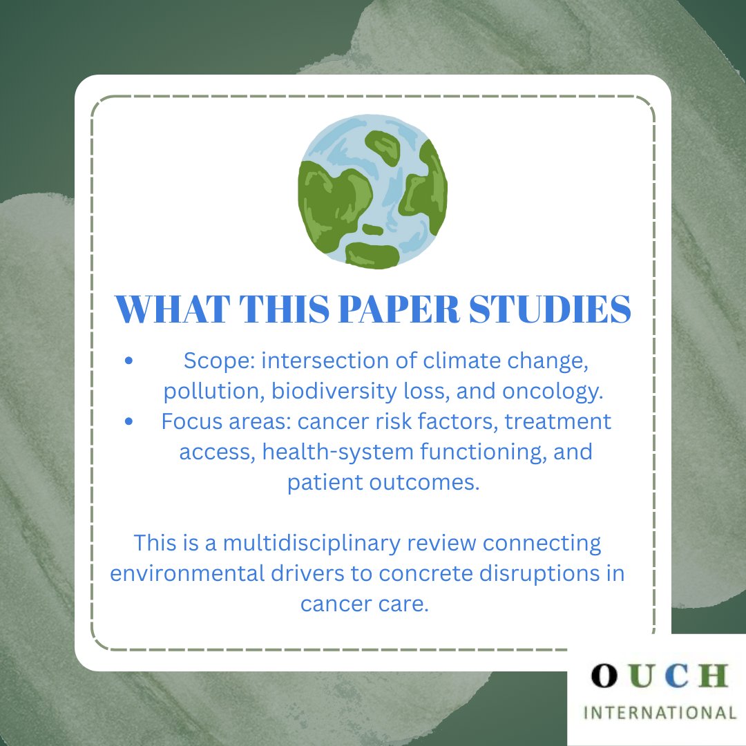Oncology Advocates United for Climate and Health tweet media