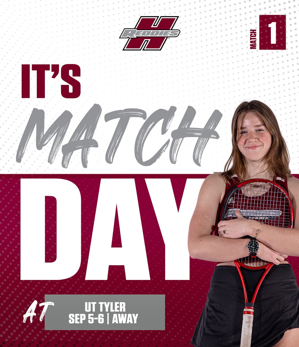 Swinging into action for our first event of the season! 🎾

🆚 UT-Tyler Invite
📍 Tyler, TX
🕥 September 5-6
🔗 HSUsports.com/coverage

#NoMereBeast