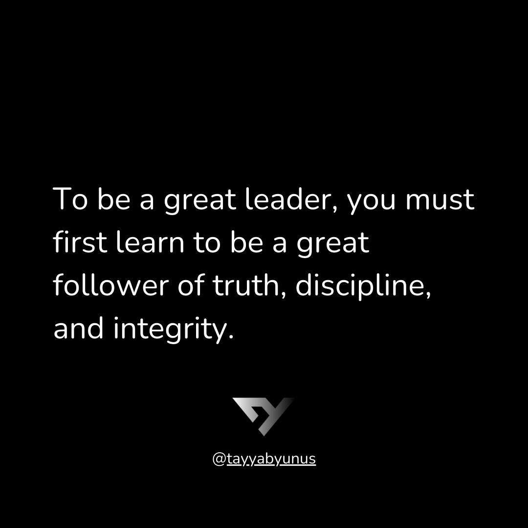 tayyabyunus's tweet photo. Leadership isn’t about power, it’s about character. 🌱
A true leader is shaped first by the humility to follow truth, embrace discipline, and walk with integrity. The journey of leadership begins within. ✨

#Leadership #Integrity #Discipline https://t.co/yvoepY06LE
