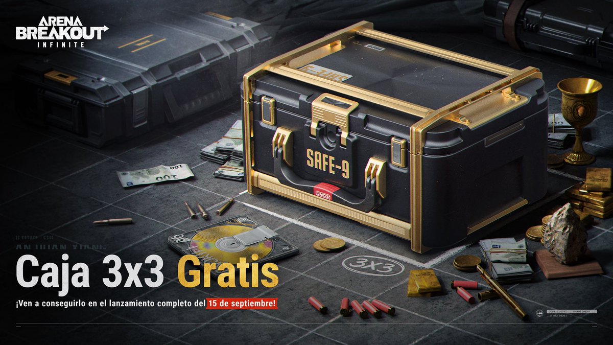 ¡Caja de Titanio llegando a Kamona!

Gratis para todos, espacio enorme de 3x3, duración durante toda la temporada. Prepárate para desbloquearlo el 15 de septiembre.

#ArenaBreakoutPC #ArenaBreakoutInfinite #ABIFullRelease