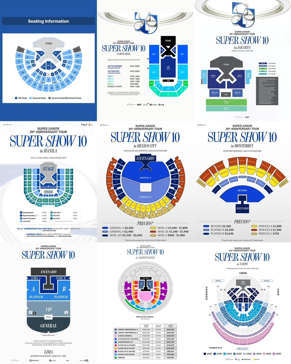 SUPER JUNIOR 20th Anniversary TOUR <SUPER SHOW 10>💙 #슈퍼주니어