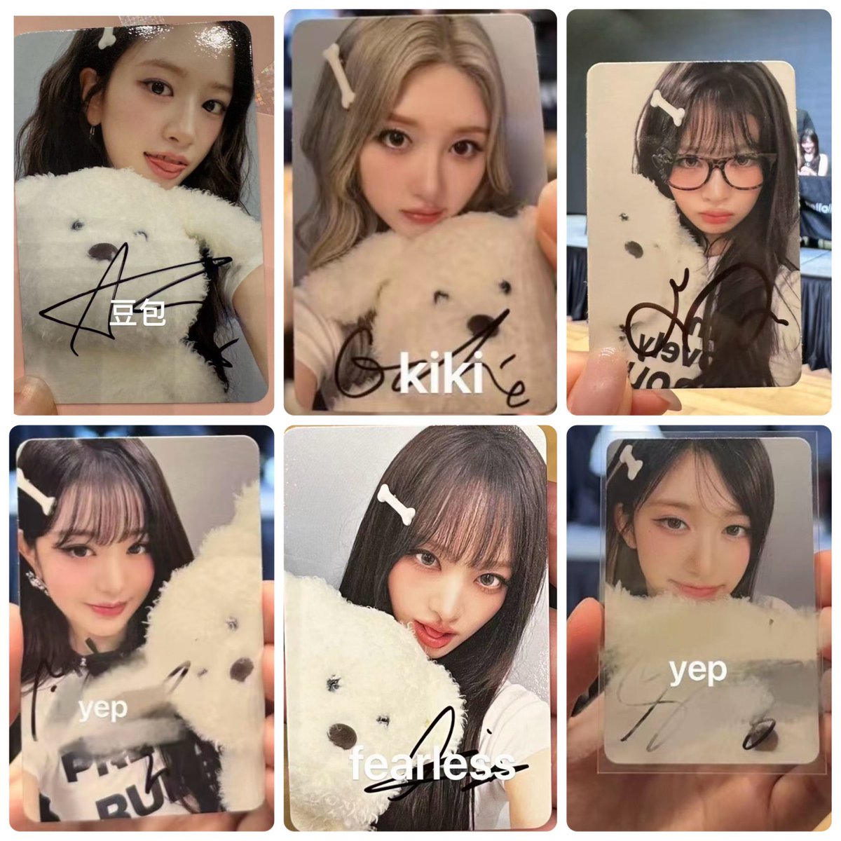 譲 ユジン、ガウル、イソ
求 1000円／枚 ➕送料

IVE 共同購入 hellolive

画像お借りしております