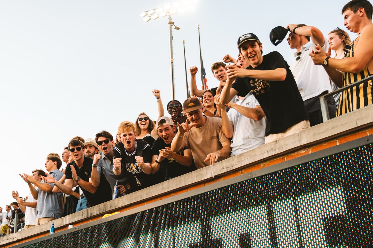 WakeFB's tweet photo. One more sleep to Saturday ⌛️ https://t.co/zoneti7oRG