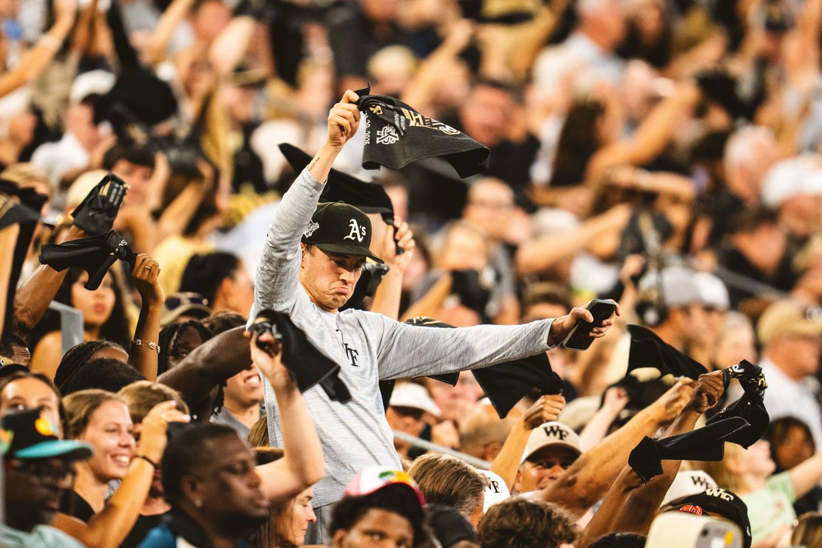 Wake Forest Football (@wakefb) on Twitter photo One more sleep to Saturday ⌛️ One more sleep to Saturday ⌛️