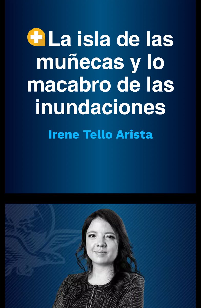 itelloarista's tweet photo. ¿Muñecas de plástico colgando en Xochimilco? 
Lo macabro no es la Isla de las Muñecas donde se filmó el nuevo video de @ladygaga y @TimWBurton sino una CDMX que se hunde, se inunda y al mismo tiempo carece de agua potable.
Mi columna en @El_Universal_Mx 
https://t.co/CYj0TQusIp https://t.co/A28eRxOhBi
