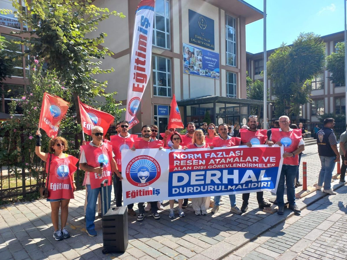 🚨 Öğretmenler resen atamaların yapılmamasını, aile yılında aile birlikteliğin sağlanmasını, uzak yerlere atamaların yapılmamasını talep etmektedir...

#ResenŞartsızİptal