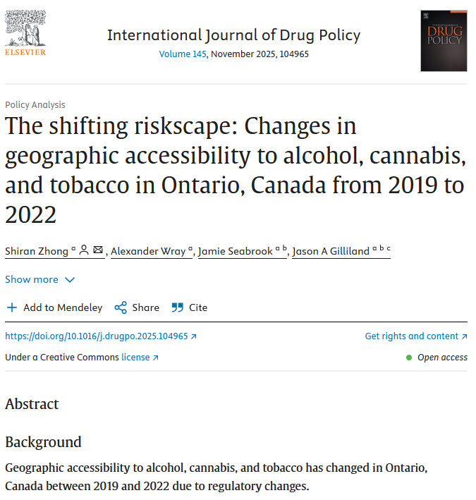 WrayAJ's tweet photo. Are there more Tim Hortons or cannabis outlets in Ontario?

As of 2022, there were  actually more cannabis outlets! Regulations surrounding alcohol,  cannabis, and tobacco have substantially changed over the past five  years in Ontario. https://t.co/tM6pMFkrvT
