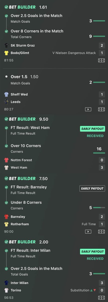 hunter_bookie's tweet photo. BET BUILDERS RECAP FOR AUGUST
ONLY IN PREMIUM CHANNEL👇🏻
https://t.co/bXGbFEVeup
Free telegram channel👇🏻
https://t.co/YWXplRZuTE
#BetBuilder #Pregames #Acca #Betslip https://t.co/HBzPJTpy1F