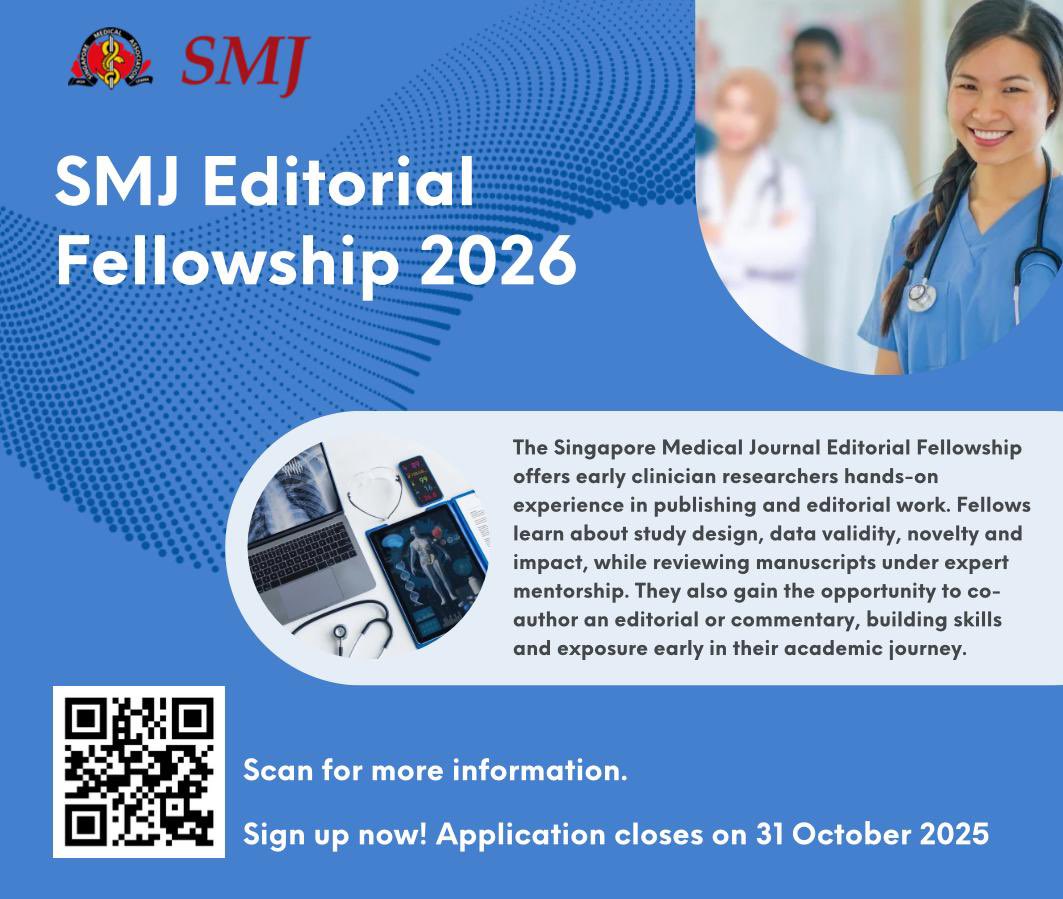 Singapore Medical Journal (SMJ) tweet media