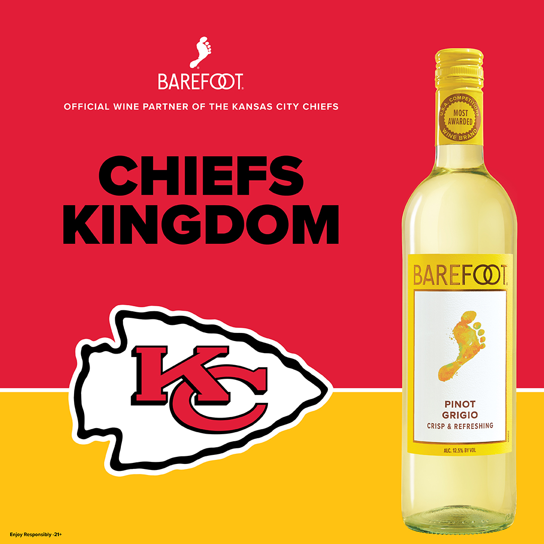 We’re raising a glass to unforgettable plays, Sunday fun days, &amp; maybe even a few love stories in the end zone💜 
No matter the team, we've got the perfect pour for you🍷
.
.
<a href="/BarefootWine/">barefootwine</a> #touchdown #TaylorSwift
Must be 21+. Please drink responsibly.