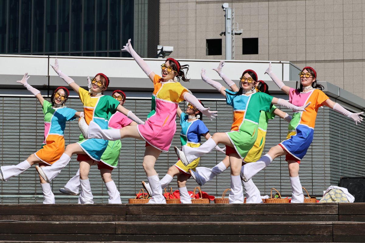 mk402003's tweet photo. @hanadmt にっぽんど真ん中まつり2025　名古屋駅前JRタワーズガーデン会場　華★D.M.T.　さん　の写真です。（３／７）

#華★D.M.T.
#華DMT
#にっぽんど真ん中まつり2025
#どまつり2025 https://t.co/XxNS9hJm9E