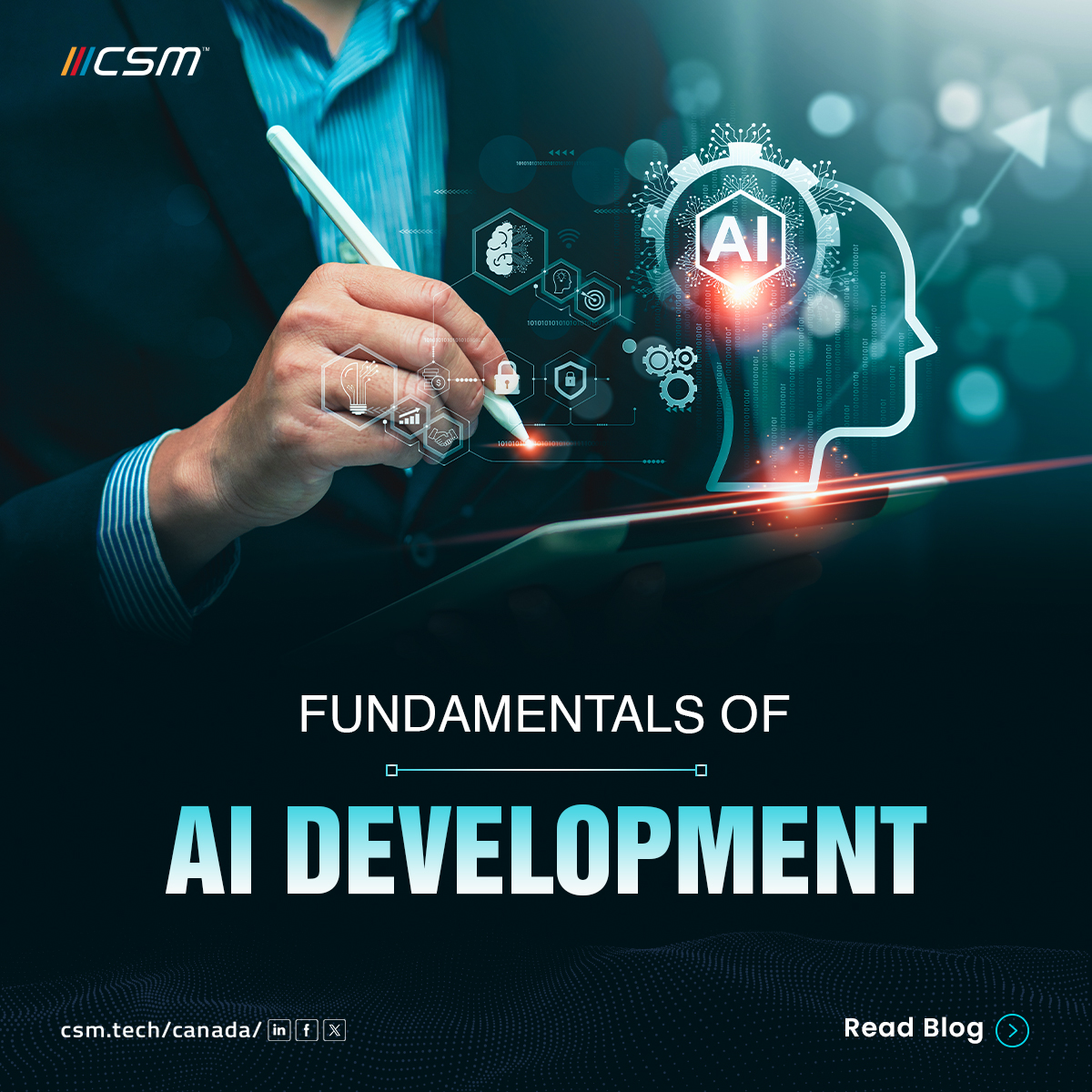 CSMTechCanada's tweet image. Thinking about adopting #AI but not sure where to start?

Our blog breaks down the fundamentals of AI development—from #DataCollection to #MachineLearning and #EthicalAI.

👉 bit.ly/4m2RYn0

#ArtificialIntelligence #DigitalTransformation #AIForBusiness #CSMTech #Canada