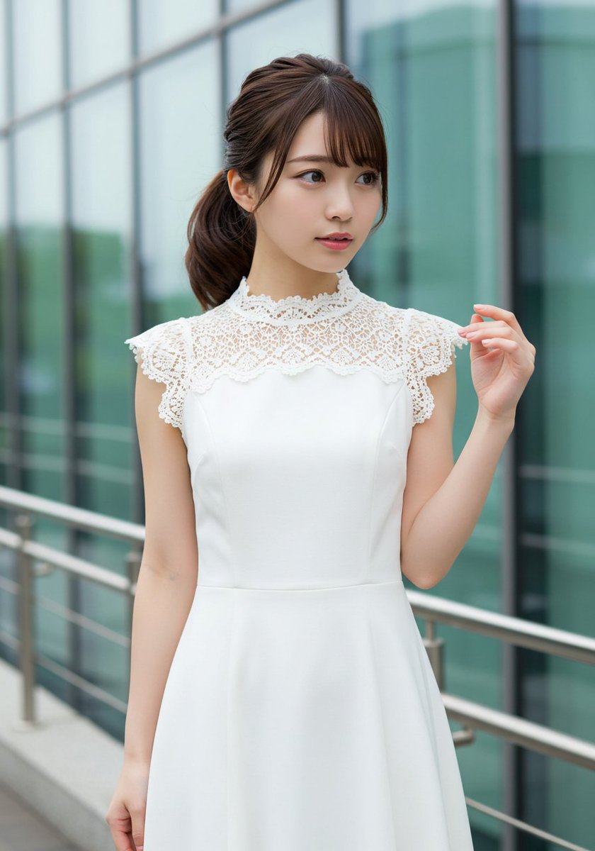 あの日、君が見つめていたのは。
#ファッション #今日のコーデ #ootd

ホワイト
ノースリーブワンピース