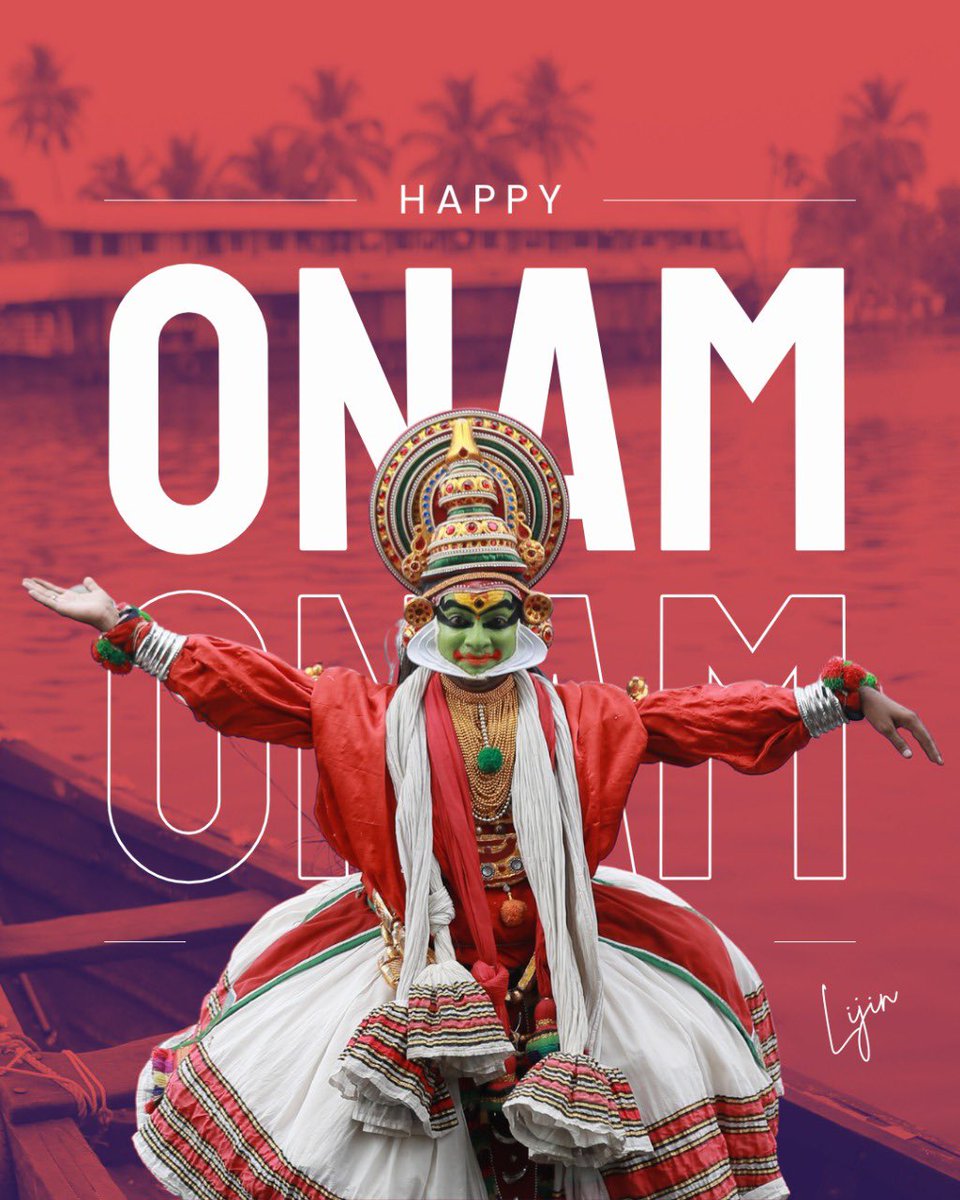 lijinnair's tweet photo. Let the spirit of Onam remind us of harmony, prosperity, and the beauty of togetherness. Happy Onam to you and your family!❤️ https://t.co/azcfXOg0fU