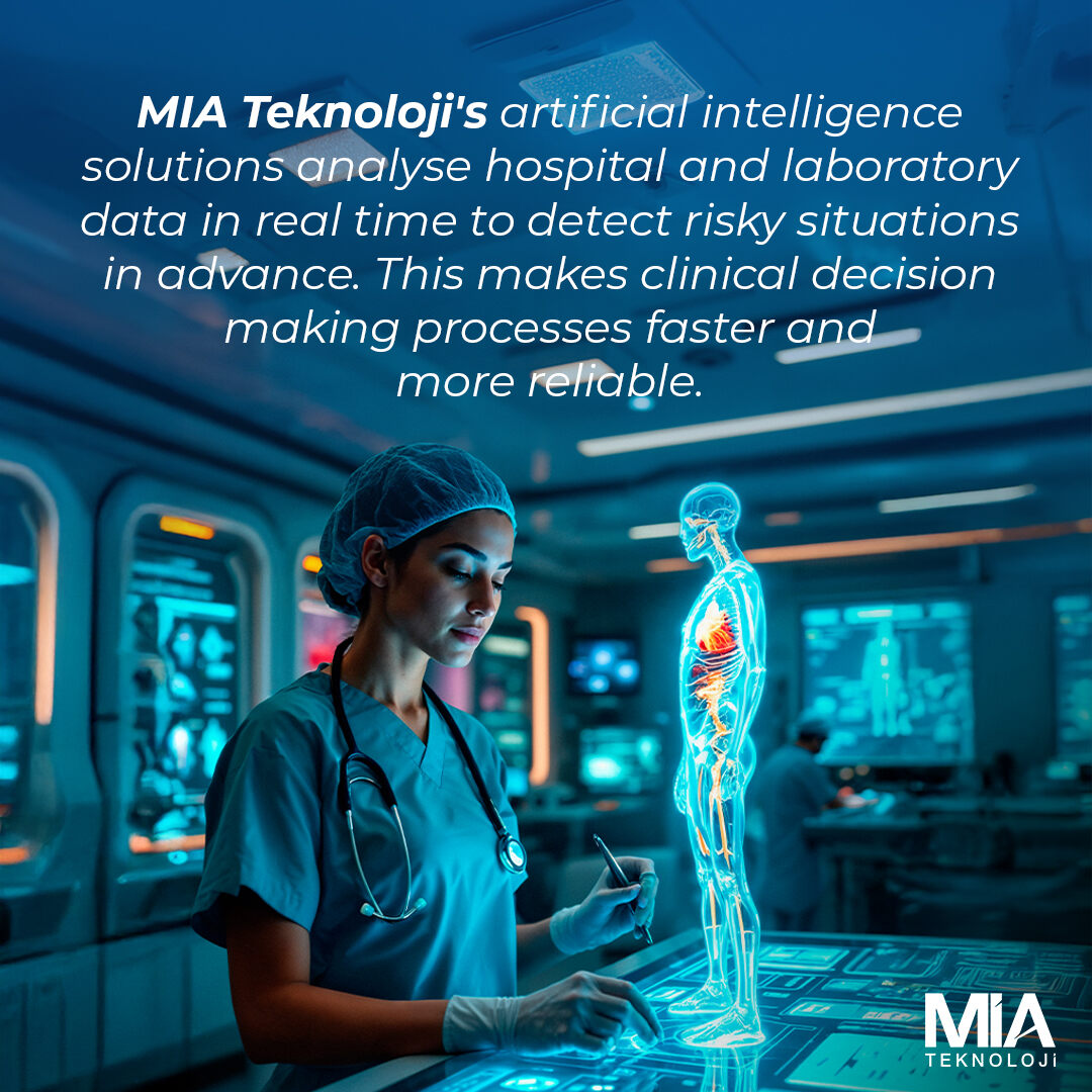 miateknoloji's tweet photo. Clinical processes are faster and safer with MIA Teknoloji solutions that identify risks in advance. 🏥
#MIATeknoloji #DigitalTransformation #Technology
#SmartSolutions #TechnologyOfTheFuture https://t.co/s3ETcpKWcq
