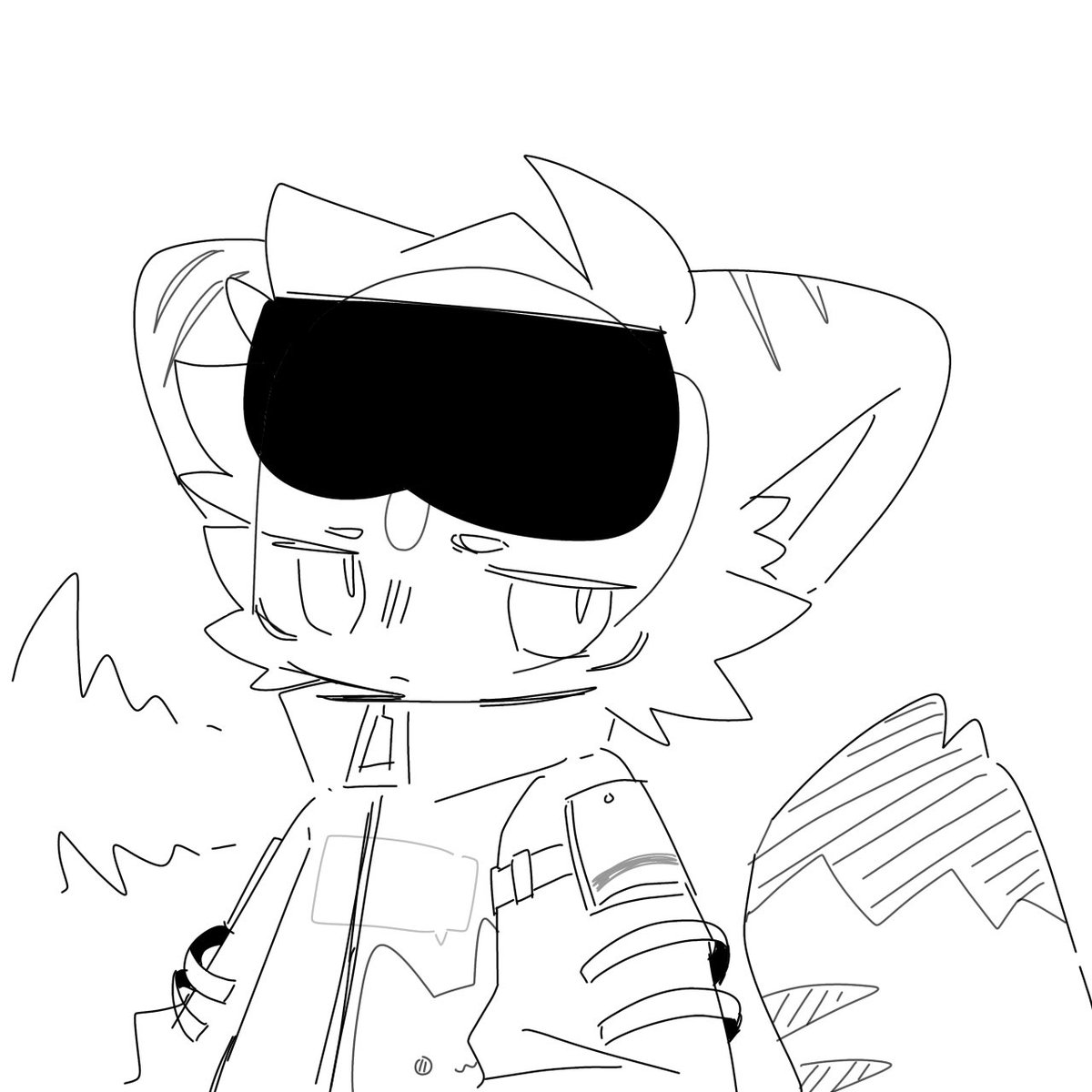 hs369930's tweet photo. “啧。”
摸摸自设—w—
不开心就会这样（走来走去
#oc #兽设 #furry #绘画 https://t.co/Lbv9UT7ELB