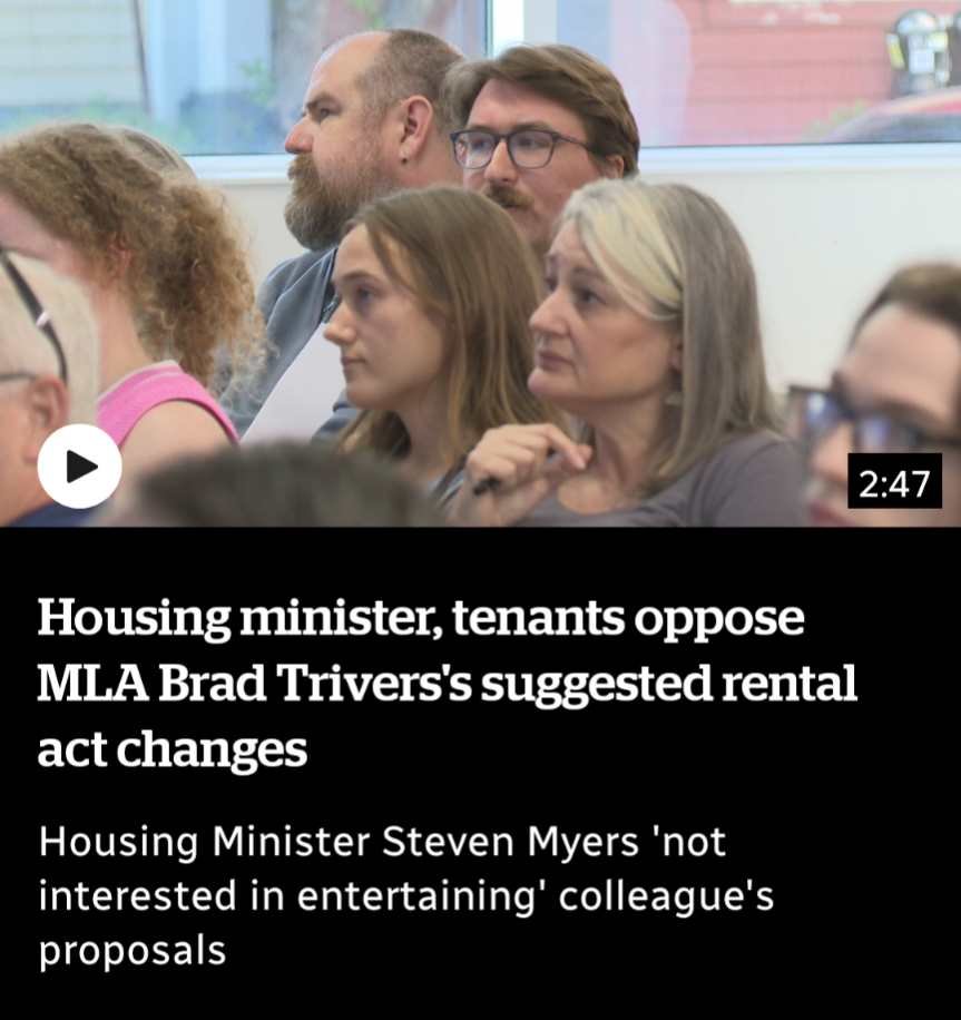 One silver lining from the Kabuki theatre of the past week on PEI is that this proposal is effectively dead on arrival.

Cabinet won't entertain these changes to the RTA, and it's unlikely that the government backbencher proposing these will find support from opposition parties.