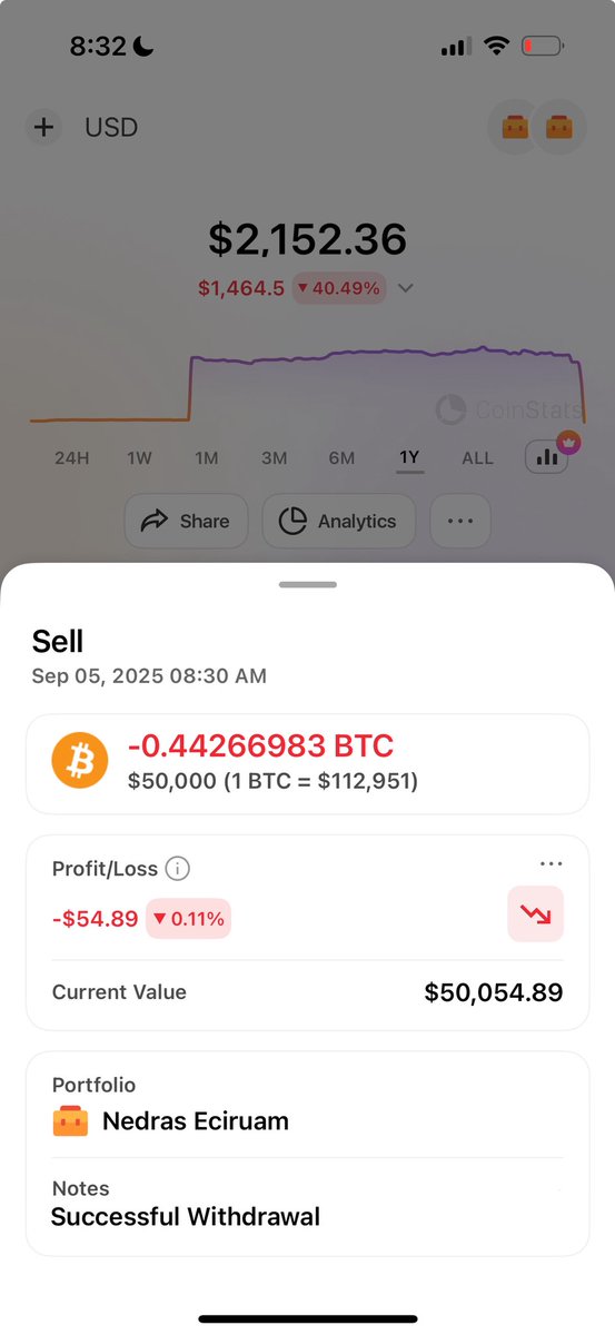 CommonAverageMo's tweet image. I just cleared over $50K profit on my fourth investment this a dream come true fr! 🙌🏾 Big love to @CC_eth_maggie for guiding me through this. Just sent my profits straight to the bank… appreciate you, coach! 💯🎉