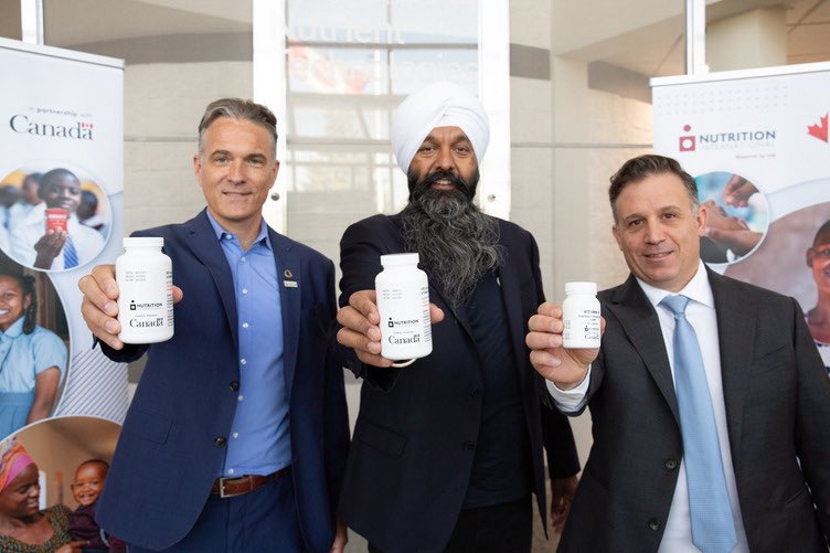 Earlier this week, I visited <a href="/NutritionIntl/">Nutrition International</a> at NutriCorp - a division of Jamieson Wellness, in Windsor.

This facility produces 80% of the world’s vitamin A capsules, saving millions of children’s lives around the world, while also supporting good jobs here in Canada.