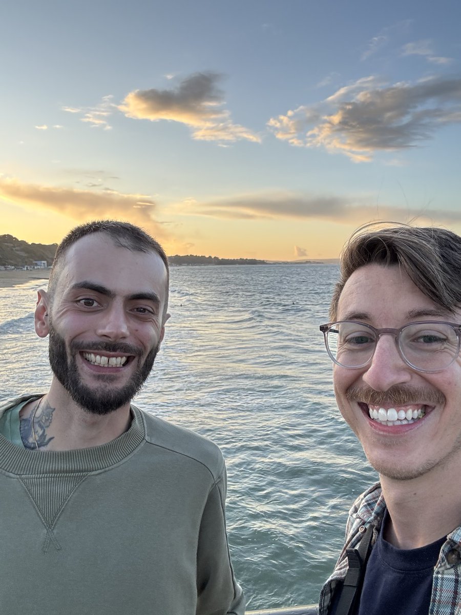 After two years of working together, <a href="/0xJJW/">Joel W</a> and I finally met in person! It's wild to think it all started with a few DMs about bringing auth to <a href="/framer/">Framer</a>, and now thousands of people use what we built every day 🥳