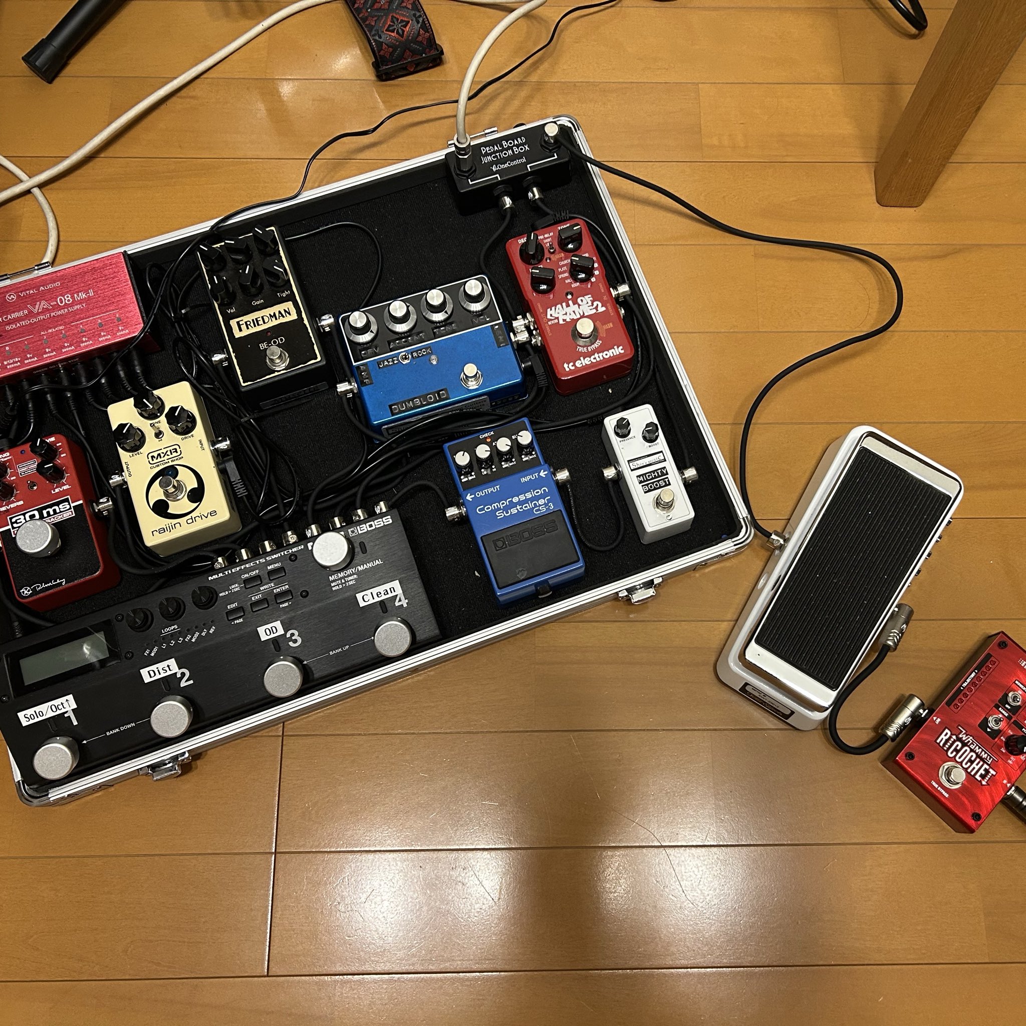 ギター エフェクター エフェクターホード King gnu 音作り King Gnuペダルボード！｜Lep International