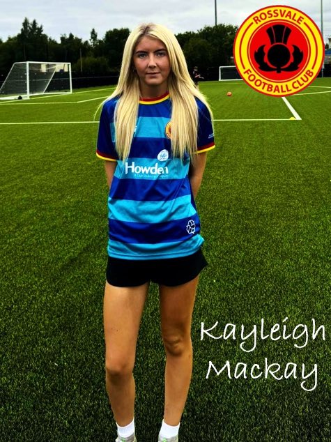 Player News ✍🏻 

We’re delighted to announce that Kayleigh Mackay has signed with Rossvale Reserves for the 2025/26 season! 💛❤️💙

👕 Player Kit Sponsorship is now available for Kayleigh. 

Message the page for more details. 

#WeAreRossvale
#RossvaleWomenFC
#2526Season