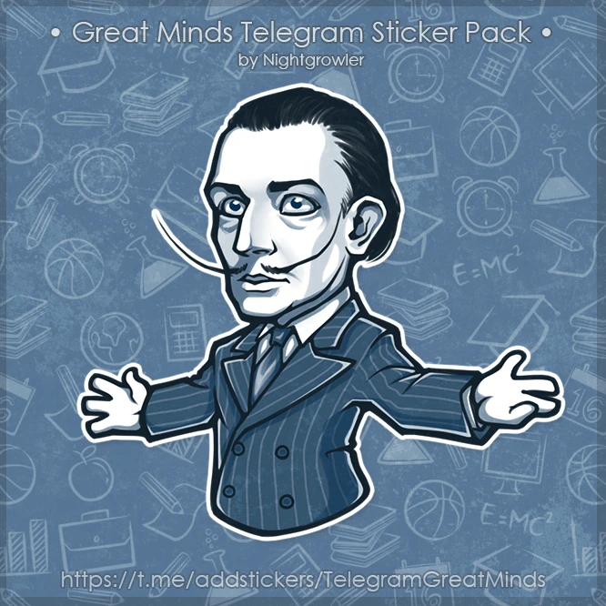 Freaky Friday!
Salvador Dalí once wore a diving suit to a lecture and nearly suffocated. A Classic drama is part of a Great Mind 's genius 🎭

👉 Visit <a href="/NlGHTGROWLER/">丰 Nightgrowler 丰 🇺🇦 Лесь Нічнорик</a>'s profile to check his other arts and support his work!