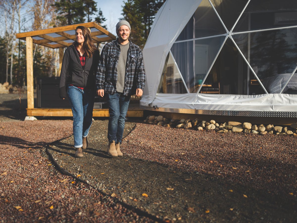 Riverfront Chalets tweet media