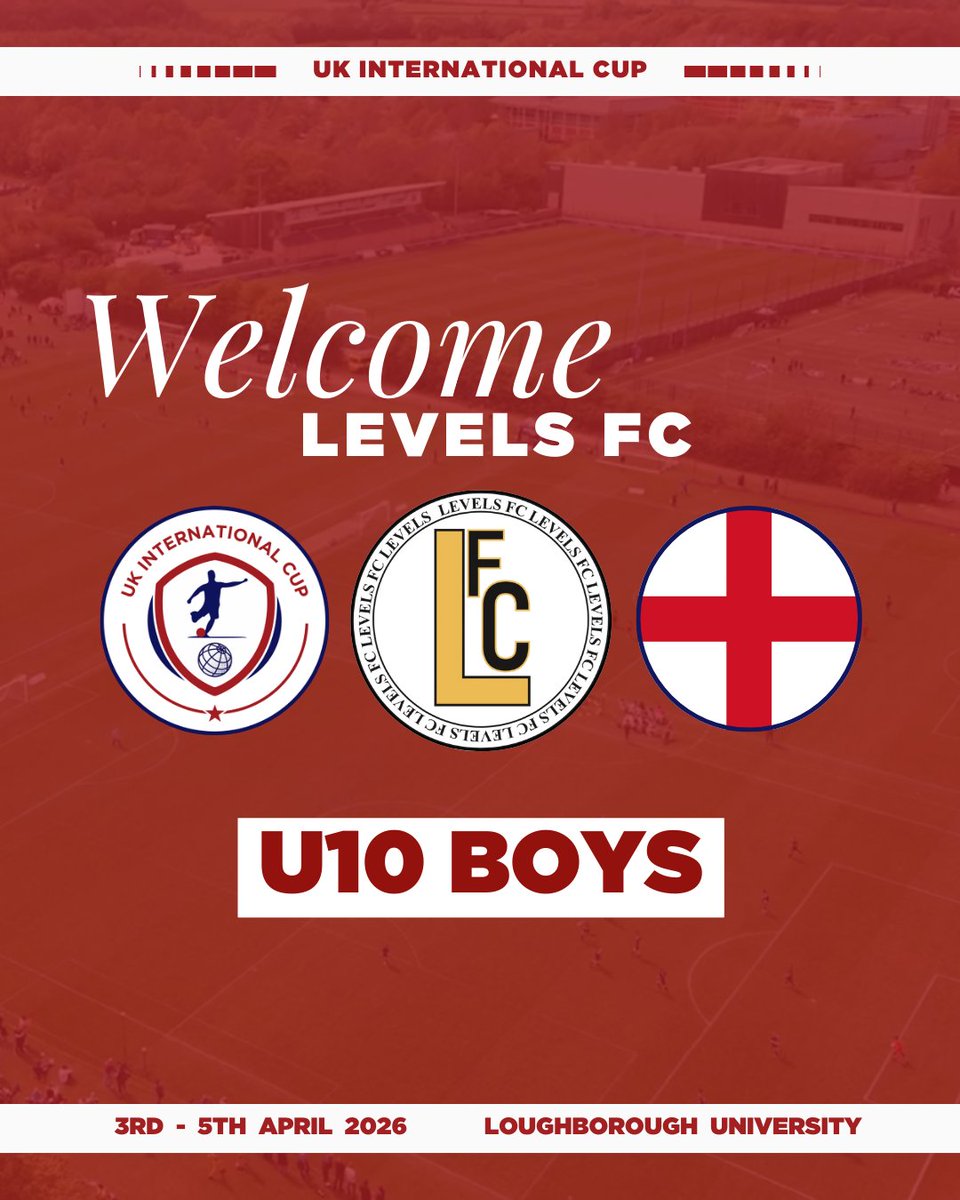 🏆 𝗕𝗮𝗰𝗸-𝘁𝗼-𝗕𝗮𝗰𝗸 𝗖𝗵𝗮𝗺𝗽𝗶𝗼𝗻𝘀 𝗥𝗲𝘁𝘂𝗿𝗻🏆 

We’re excited to welcome back @LevelsFC U9 &amp; U10s as they return to defend their titles at UK International Cup this Easter 🙌

🔗 Registration for 2026 is now 𝗢𝗣𝗘𝗡!

👉 eu1.hubs.ly/H0mS7490

#UKCup2026