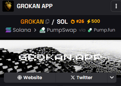 $GROKAN 500 ⚡️ BOOST çaktı en az 2-3x var burada.

306K mcap ten giriş yapıldıııı..

Ca: Dp8fc49A73C1ycnTzRet8oEWNRSpUymqcCbYsse5pump