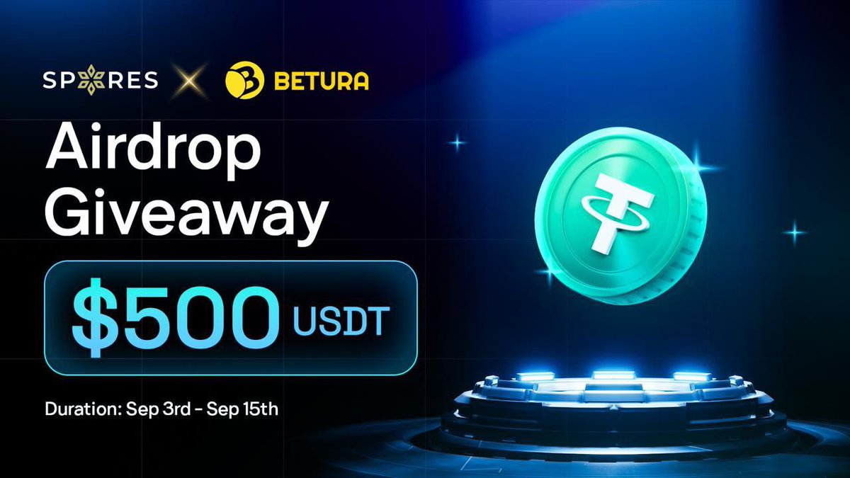 Olivelinex's tweet photo. ⚡ Imagine holding the token that powers the $50B+ fantasy sports industry before it exposures to more people.

That’s $BETURA — not just a token, but the engine of disruption. 

💠 Betting currency → 5–10% lower fees & sharper odds
💠 Staking → 10–20% APY
💠 Governance → vote on sports, payouts & platform direction
💠 VIP Tiers + NFTs → boosted winnings & exclusive perks

Why it matters ⬇️

– DraftKings once peaked at a $15B market cap 
– Rollbit showed Web3 betting can scale to billions 
– Betura is bringing that firepower to fantasy sports

🔄 Referral model → 0.5–2% commissions in $BETURA
(The same viral loop that supercharged StepN)

💎 $BETURA = yield + access + governance + gamification.
The DFS token with real utility.

🌍 With the betting market projected to hit $180B by 2030, Betura is planting its flag early. 

🎁 Spores x Betura Giveaway → $500 prize pool!
👉 Enter now: https://t.co/HOljMxqHbx

#BETURA #FantasySports #DFS #SportsBetting #Web3 #DeFi #Crypto