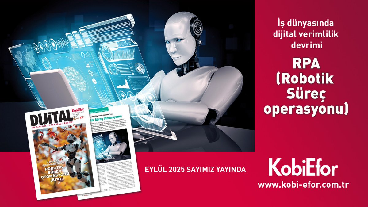 İş dünyasında dijital verimlilik devrimi; RPA (Robotik Süreç Operasyonu)