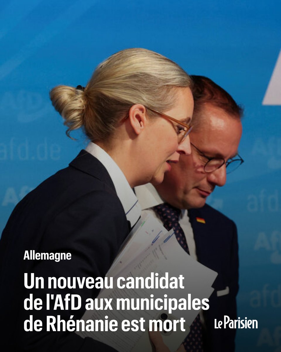 la_france_sur_x's tweet photo. 7ème candidat de l'AfD décédé en quelques semaines
Suspect ?
A. Oui
B. Non https://t.co/h90m0CBNyq