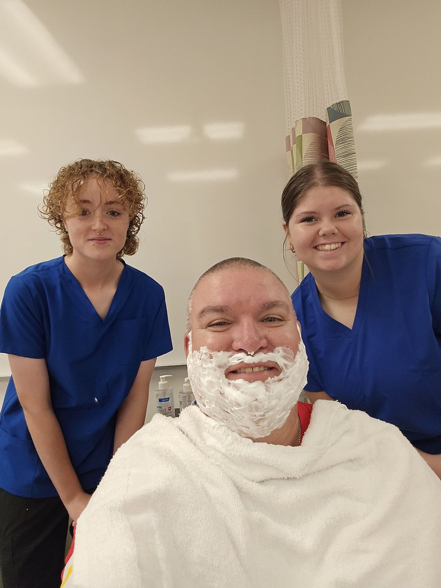 Cory DeVaul, Ed.S. (@corydevaulctc) on Twitter photo Not only do I get to see <a href="/FOCTC/">CTC at Fort Osage</a> students in action, I also getting to participate in their learning! Started today off with a shave from our Advance Heatlh Science students. Not only do I get to see <a href="/FOCTC/">CTC at Fort Osage</a> students in action, I also getting to participate in their learning! Started today off with a shave from our Advance Heatlh Science students.