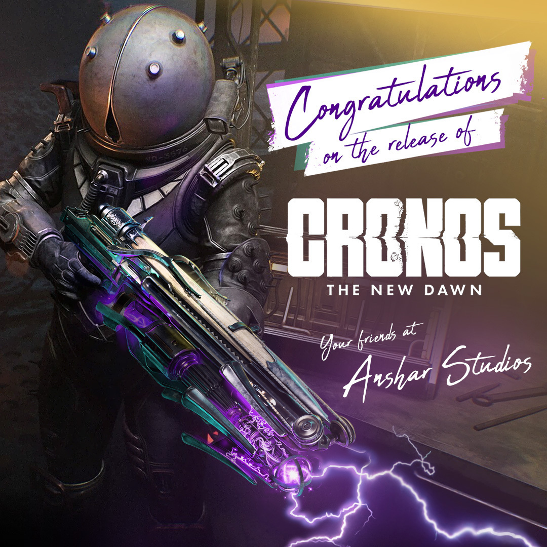 🎉 Huge congrats to <a href="/BlooberTeam/">Bloober Team</a> on the launch of <a href="/CronosNewDawn/">Cronos: The New Dawn | Wishlist Now!</a>! Your innovation in horror &amp; storytelling is truly inspiring. Here’s to more spine-chilling adventures! 🖤💪 #CronosNewDawn #HorrorGames