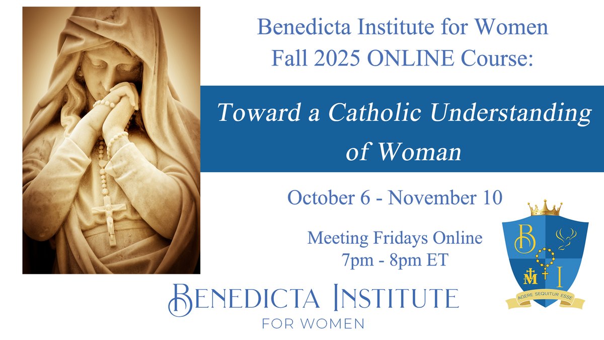 Benedicta Institute for Women tweet media